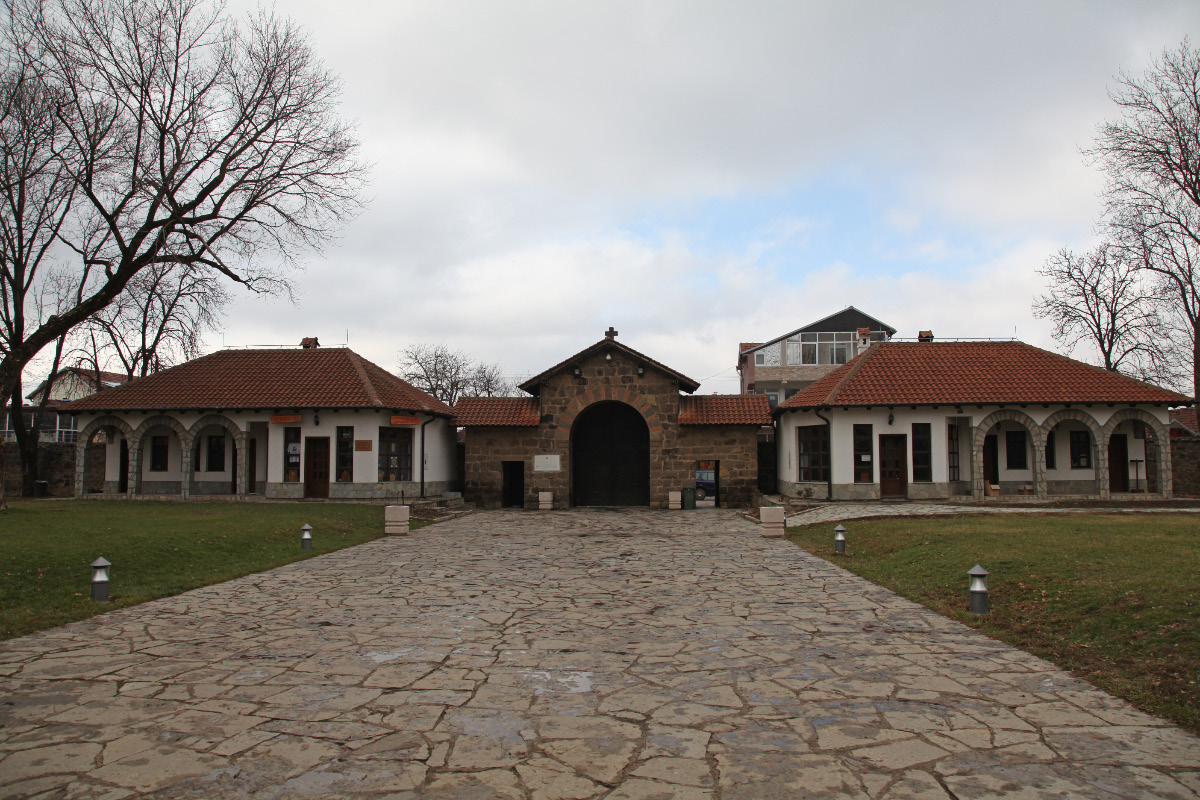 Gračanica Monastery entrance