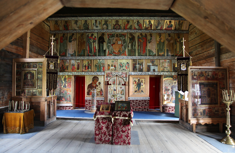 Iconostasis of the Church of the Intercession of the Virgin Mother of God