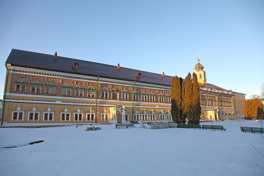 17th Century Royal Palaces, now belonging to the Moscow Theological Academy and the Moscow Theological Seminary