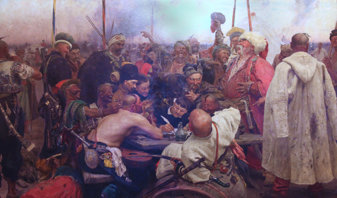 Zaporozhian Cossacks to Sultan Mehmed IV of the Ottoman Empire