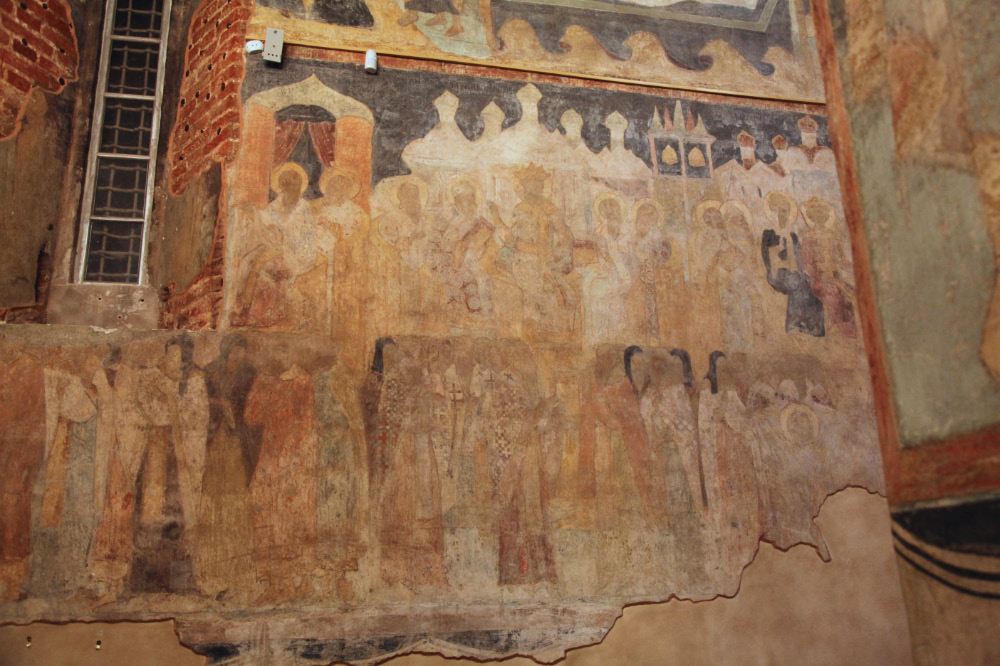 Fresco in the Transfiguration of the Savior Cathedral, Sixth Vsyelenskii Sobor