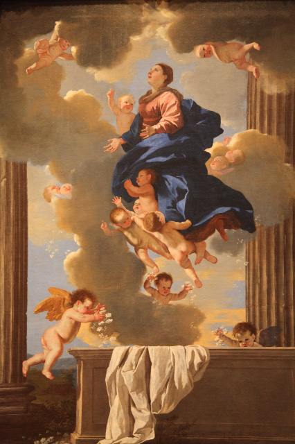The Assumption of the Virgin (1626), by Nicolas Poussin