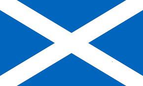 Saint Andrews Cross Flag of Scotland