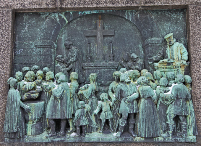 ReformationsMonument Nørregade Københavns Dansk altar