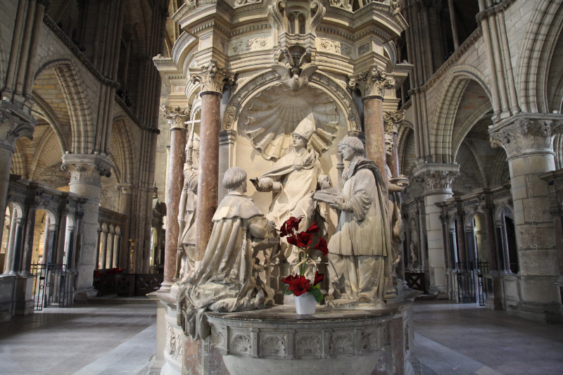 Image result for Reims Basilique St. Rémi tomb