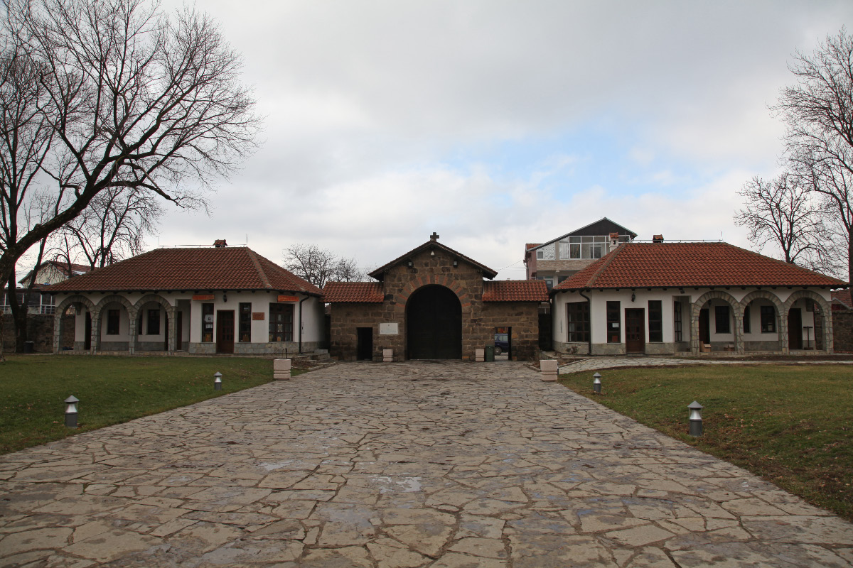 Gračanica Monastery entrance